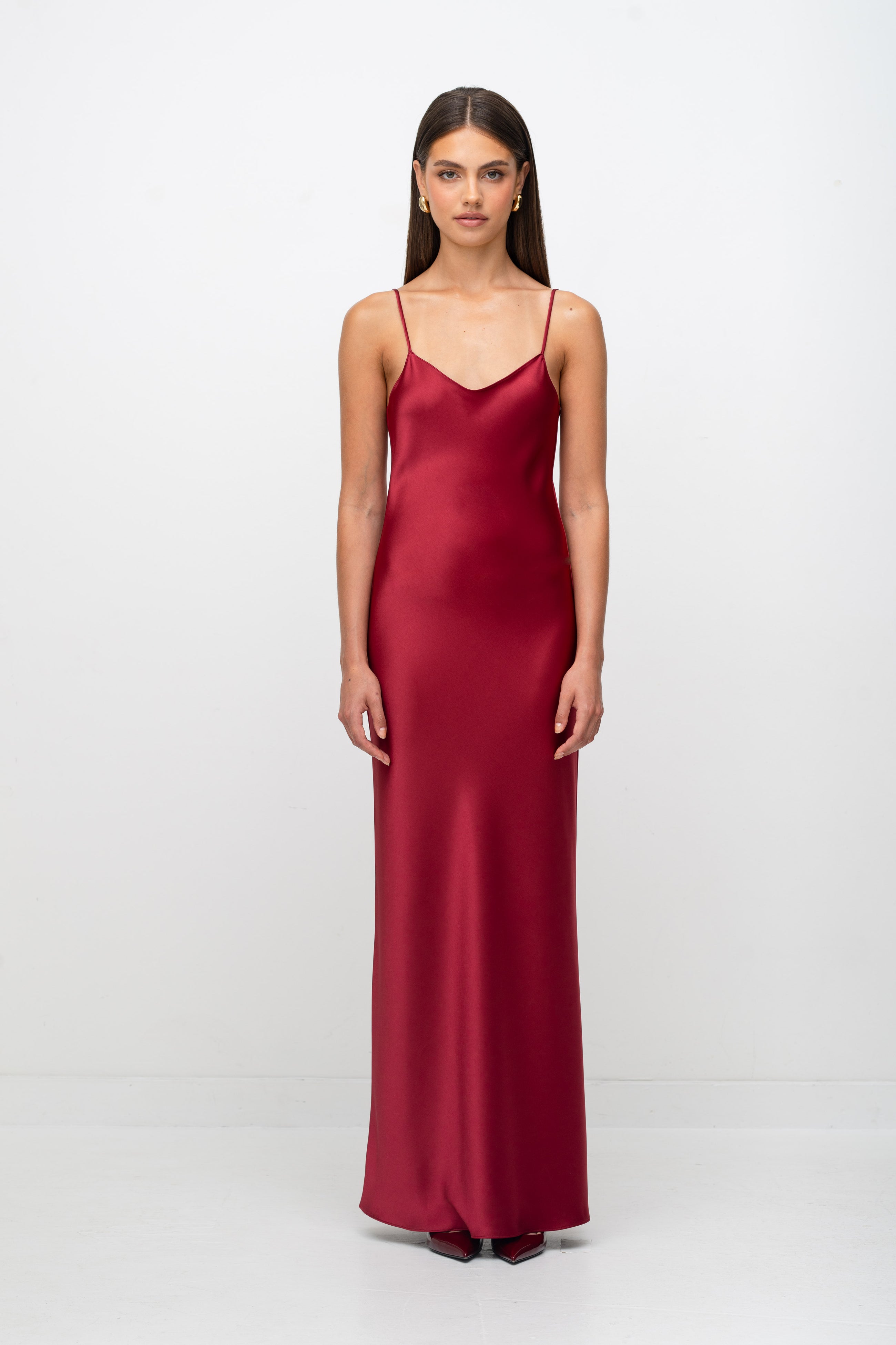 Silk Satin Long Slip