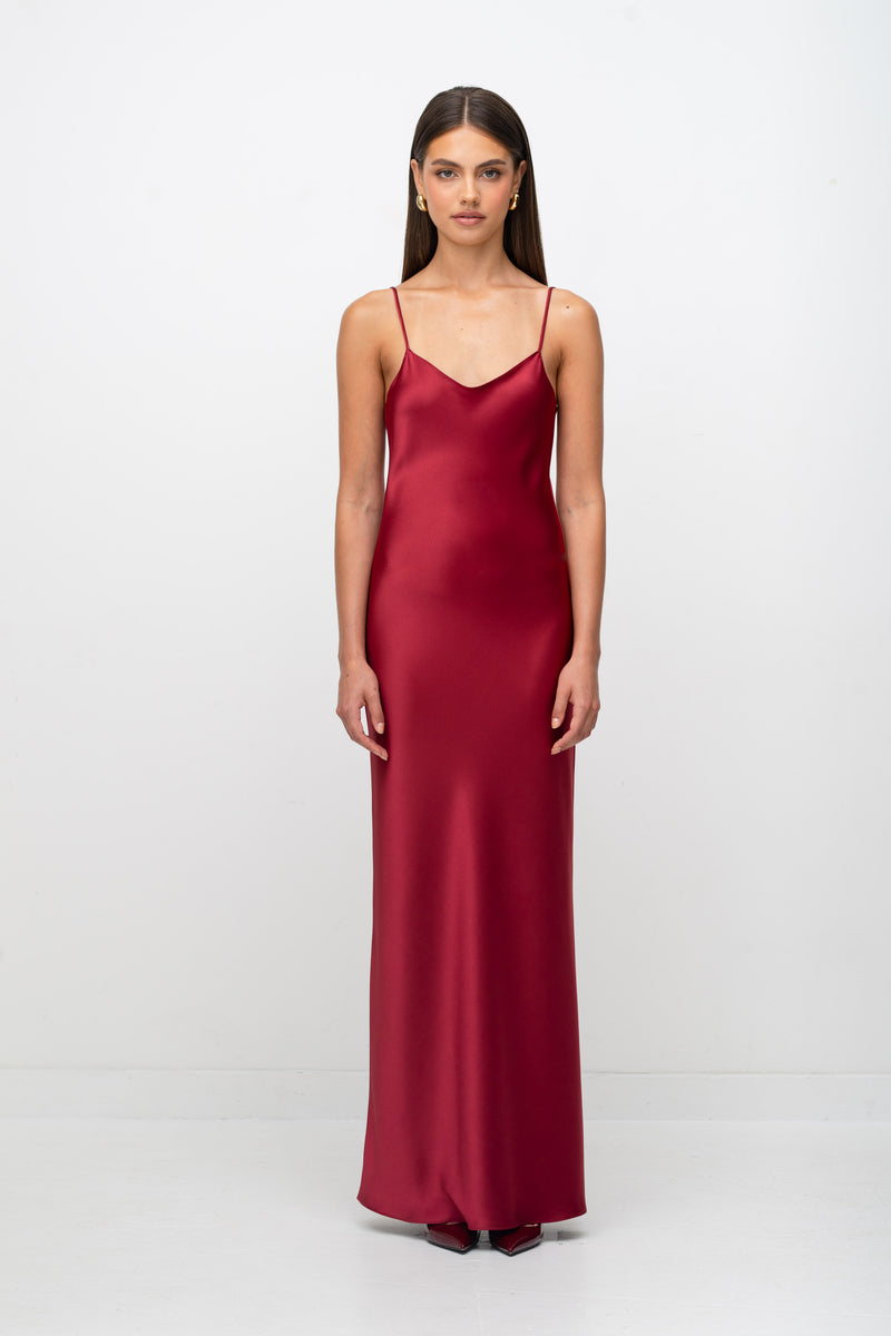 Silk Satin Long Slip