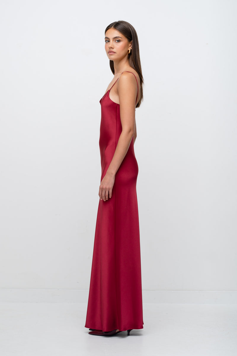Silk Satin Long Slip