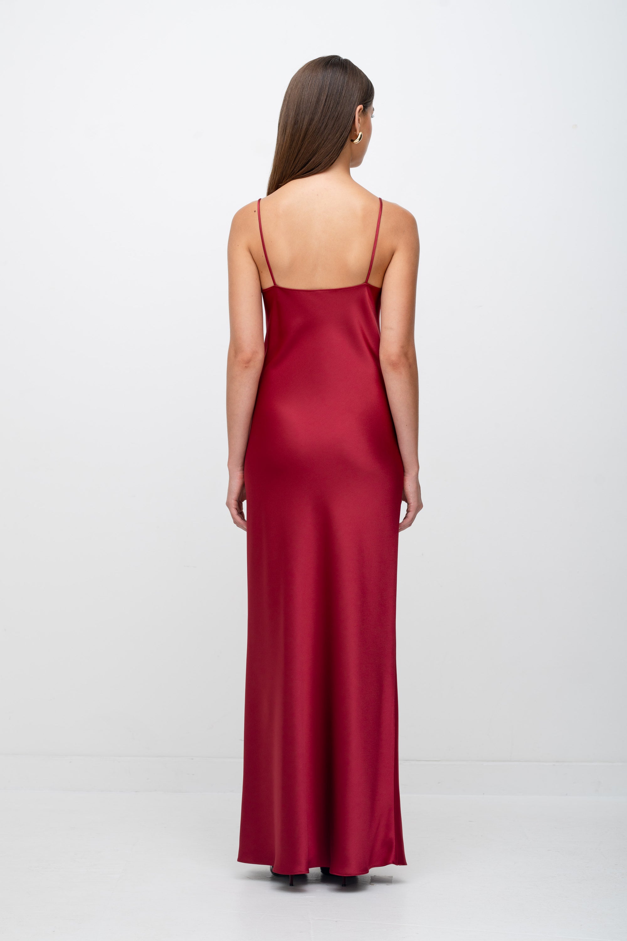 Silk Satin Long Slip