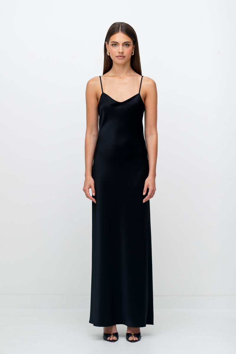 Silk Satin Long Slip