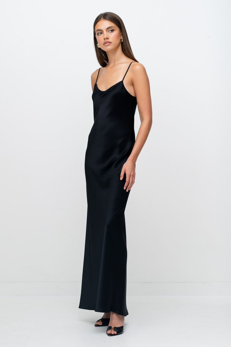 Silk Satin Long Slip