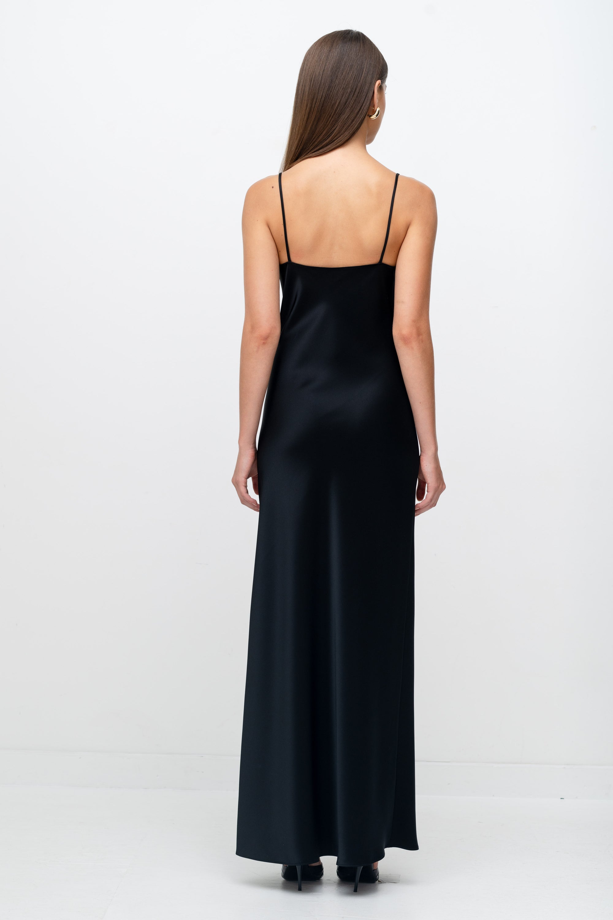 Silk Satin Long Slip