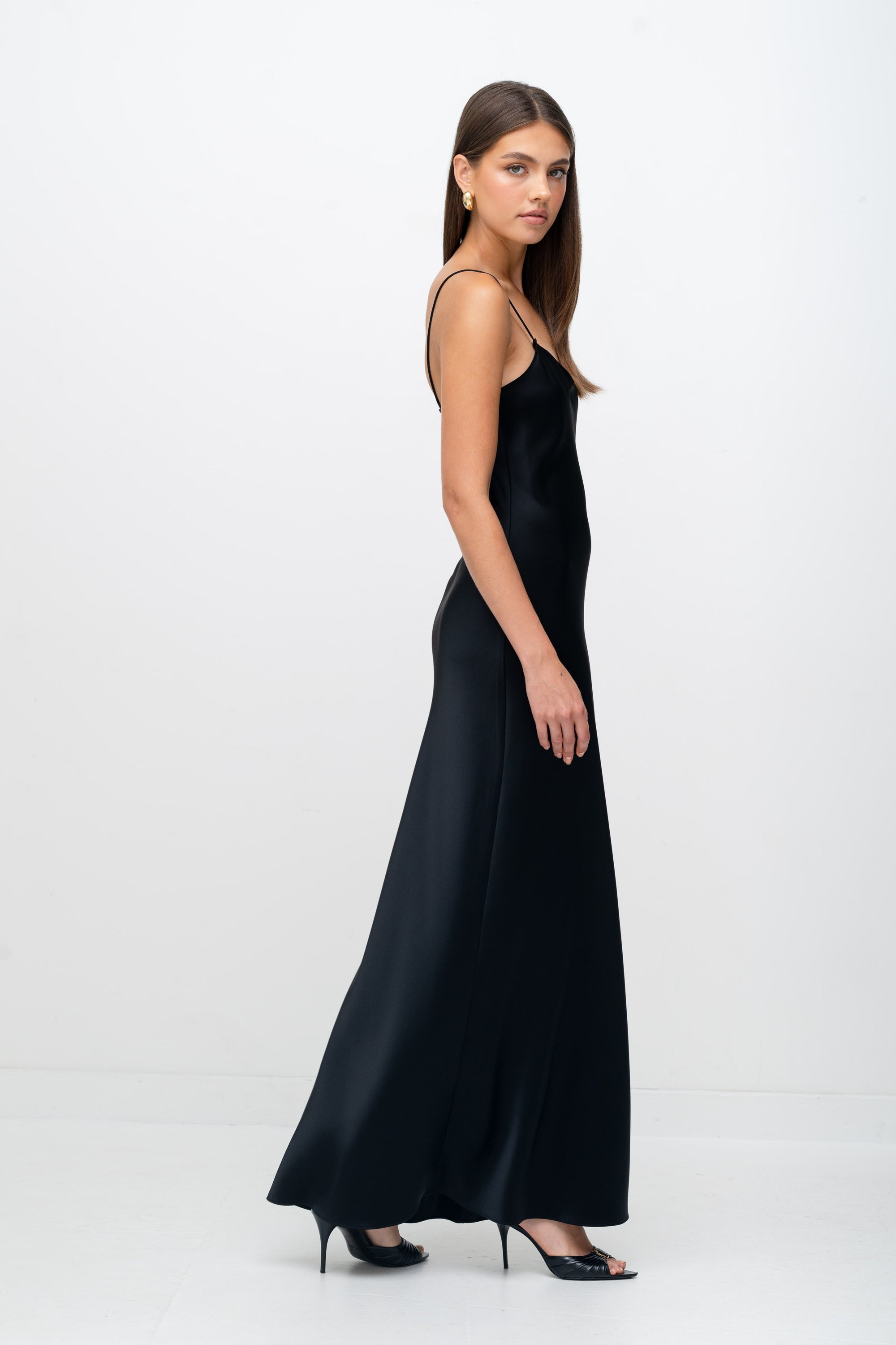 Silk Satin Long Slip