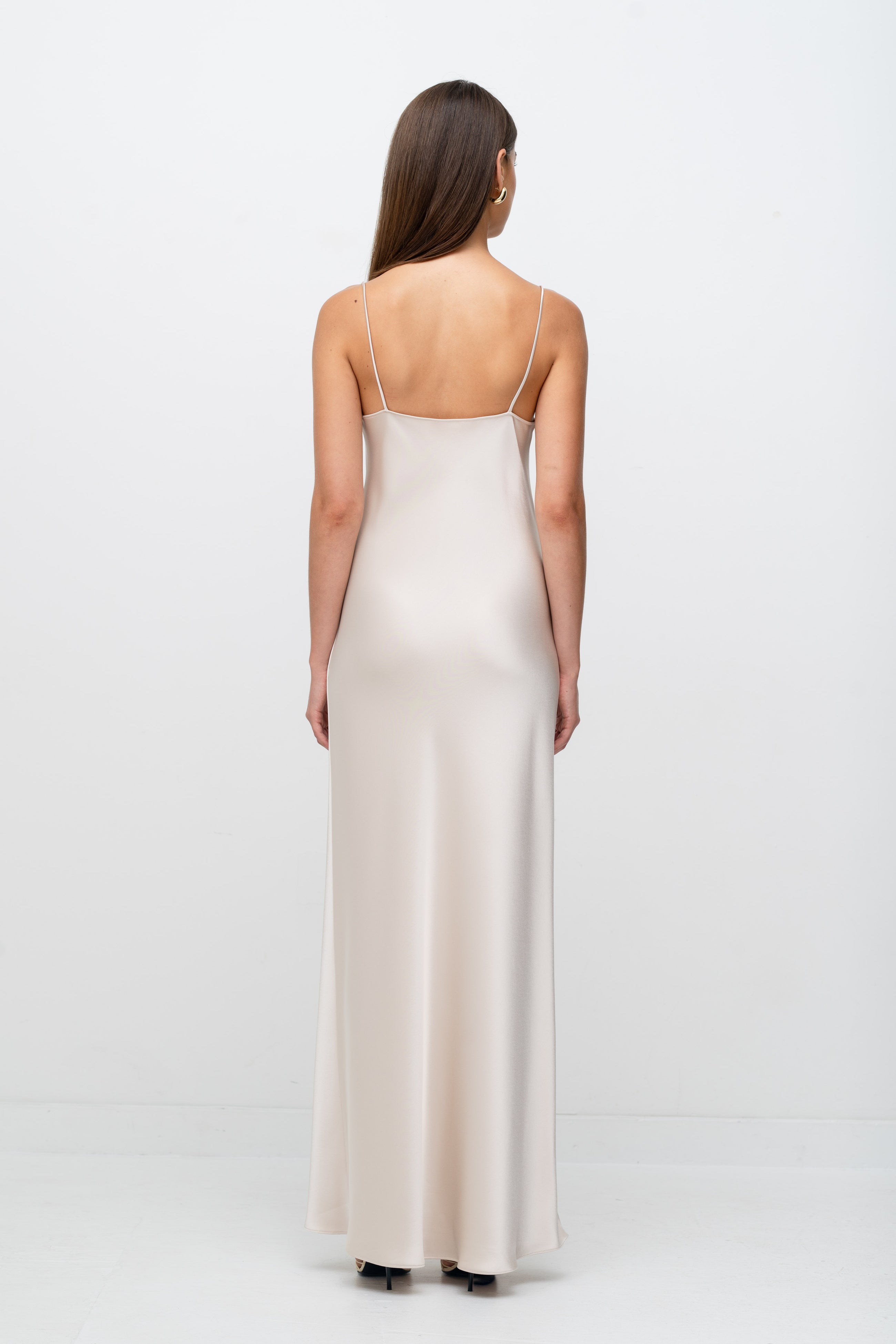 Silk Satin Long Slip