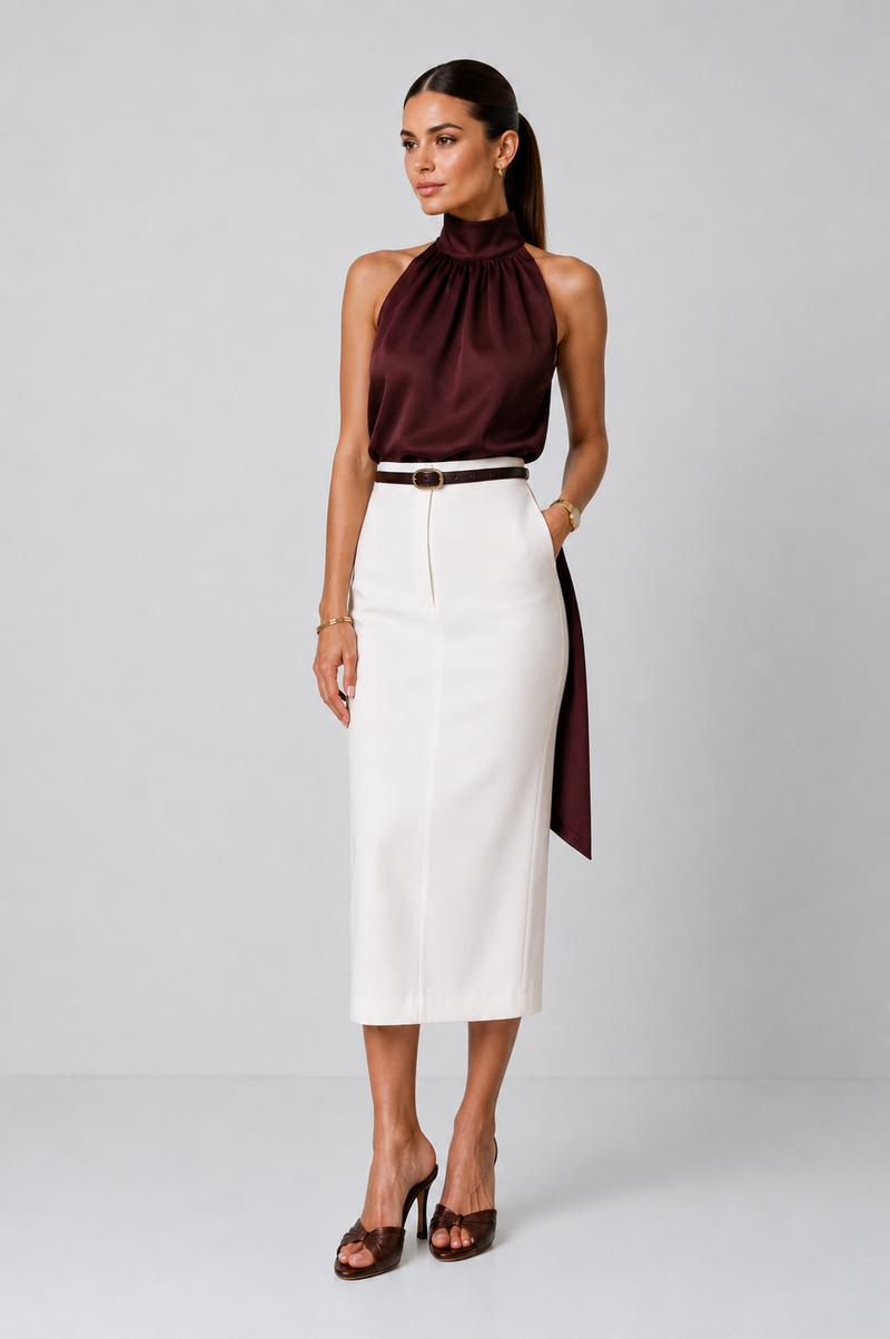 Silk Halter